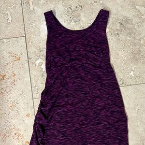 Liz Lange Maternity Space Dye tank midi dress